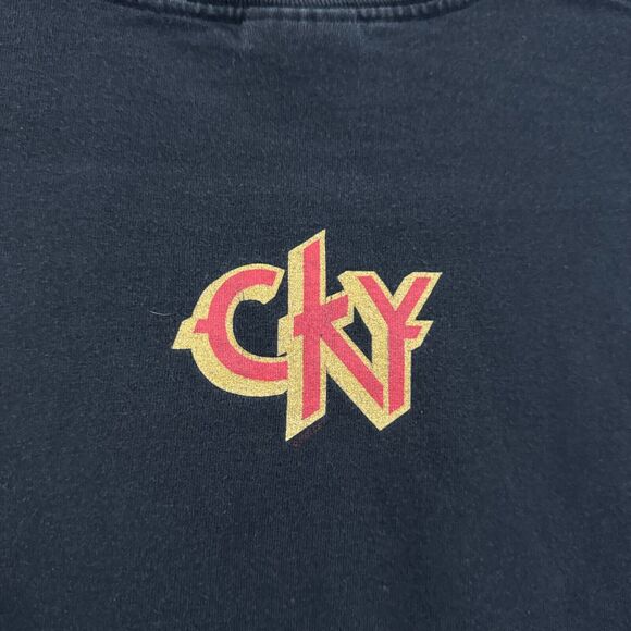 Vintage 2002 CKY Infiltrate Destroy Rebuild Large Band Album Promo T-Shirt - Picture 6 of 6